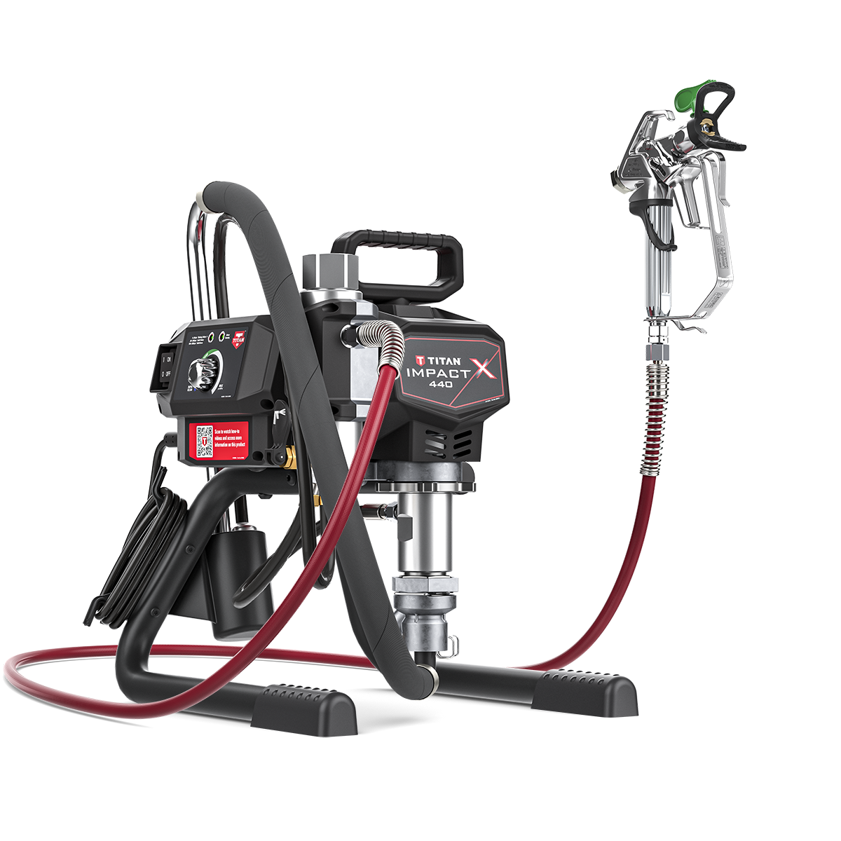 440 titan airless top sprayer