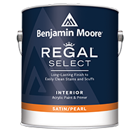 Regal® Select Waterborne Interior Paint - Satin/Pearl 0550